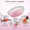 SAKU Coussin chauffant menstruel portable pour le dos ou le ventre avec 3 niveaux de chaleur et 3 modes de massage pour femme et