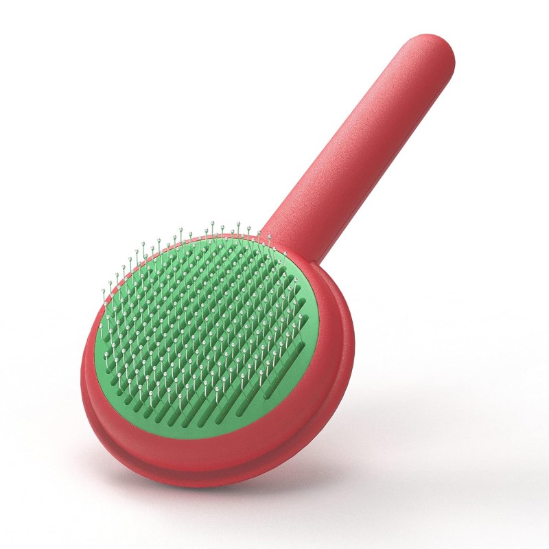 Brosse de toilettage pour chiens et chats - Brosse pour une perte de poils et un toilettage efficaces des animaux de compagnie -