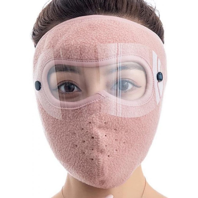 Masque d'hiver coupe-vent en peluche épaisse pour cyclisme, protection contre le froid, cadeau d'hiver chaud pour la famille,