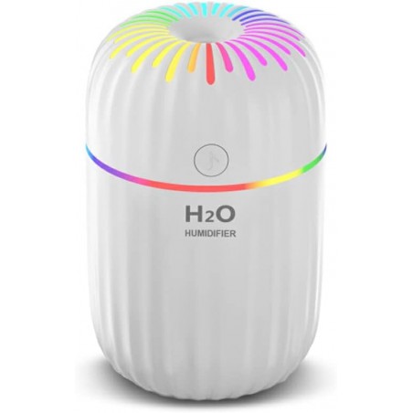 rongweiwang Humidificateur d'air 300 ML Bureau Chambre diffuseur brumisateur Portable Voyage décoration brumisateur