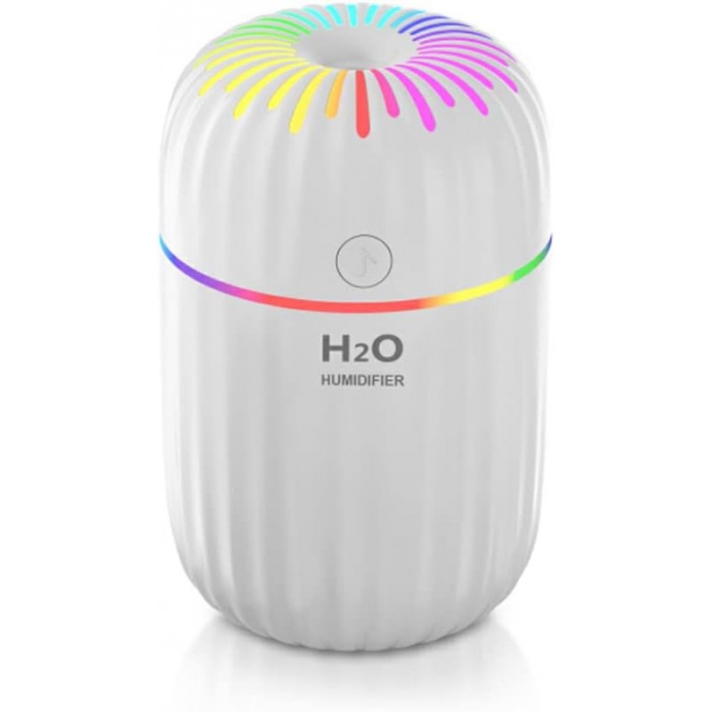 rongweiwang Humidificateur d'air 300 ML Bureau Chambre diffuseur brumisateur Portable Voyage décoration brumisateur