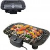 Barbecue électrique de qualité supérieure 1500 W - Sans fumée - Contrôle de température - Haute puissance - Pour le jardin et le