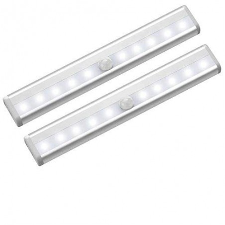 LEDs PIR LED Motion Sensor Light Cupboard Wardrobe Bed Lamp