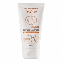 Avène Ecran Solaire en Crème Minérale Invisible Spf50 – 50ml