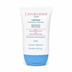 Capiderma Capisun Ecran Solaire en Crème de Jour Hydratante Invisible – 50ml