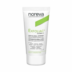 Noreva Exfoliac Global 6 Soin Global Intensif Boutons & Points Noirs – 30ml